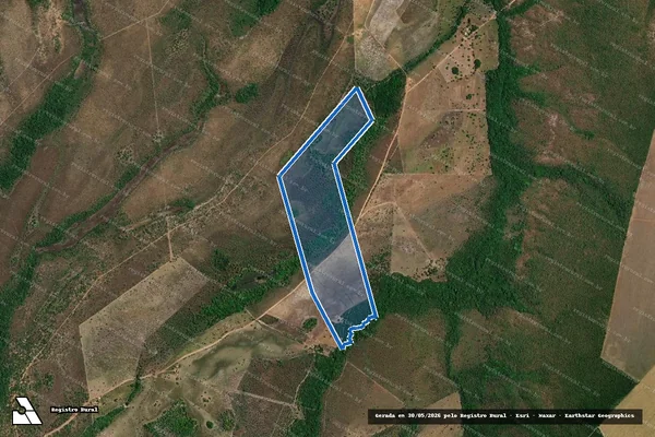 Imagem de satélite de FAZENDA ESPERANÇA, PARTE DO LOTE 13 DO LOTEAMENTO BARRA DO SONINHO - 001 em Bom Jesus do Tocantins - TO