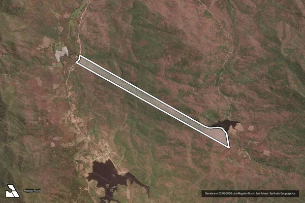 Imagem de satélite de FAZENDA BATUBA / QUIXABA - GLEBA - A - LOTE 25A em Irauçuba - CE