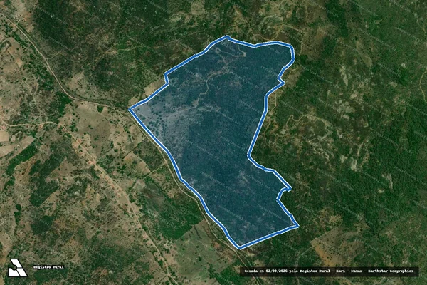 Imagem de satélite de Fazenda Grotão - Parcela 1 em Itiúba - BA