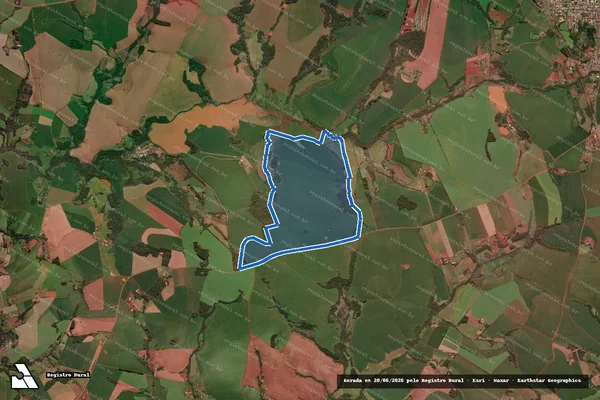 Imagem de satélite de FAZENDA EICKHOFF - Parcela 1 em Giruá - RS