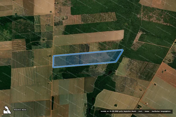 Imagem de satélite de PDS Entre Rios – Lote 151 / Única