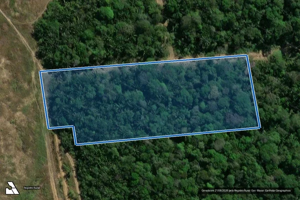 Imagem de satélite de LOTE 44W ? Gleba 02 do Projeto Fundiario Alto Madeira Gleba Belmont e Tamandua - Parte 1 em Porto Velho - RO