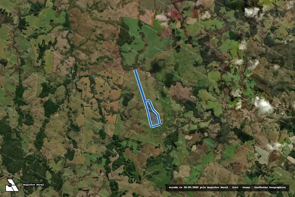 Imagem de satélite de Fazenda do Guacho - Fazenda do Guacho em Campestre da Serra - RS