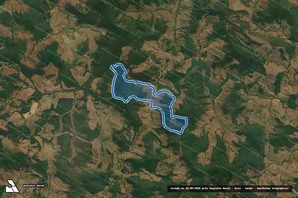 Imagem de satélite de Fazenda Campo Alegre - Parcela 1 em Guanhães - MG