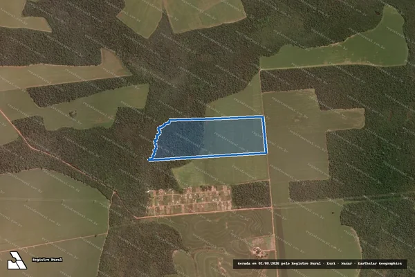 Imagem de satélite de LOTE nº 18/H - LOTE nº 18/H em Santa Carmem - MT