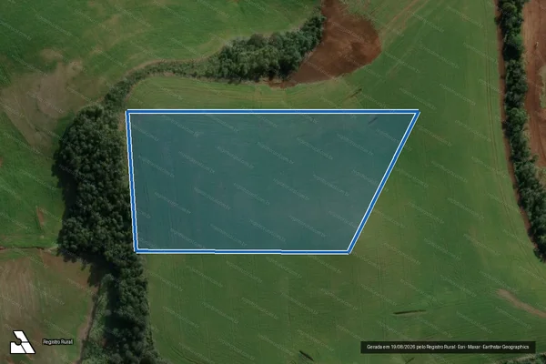Imagem de satélite de fazenda são domingos - Parte 3 em São Domingos - SC