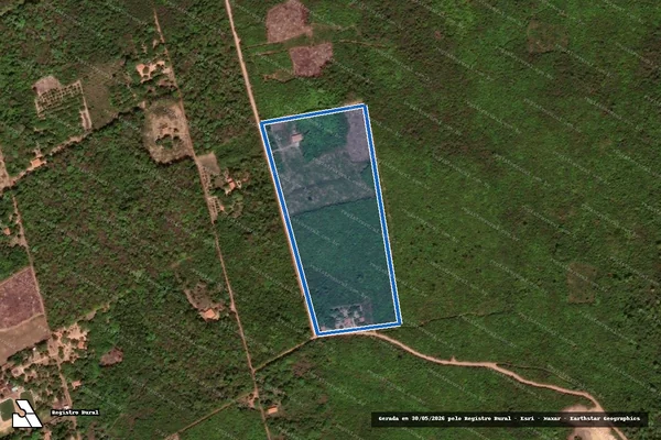 Imagem de satélite de LOTE 37 - PA NOSSA ESPERANÇA FUNIL - Parte 1 em Altos - PI