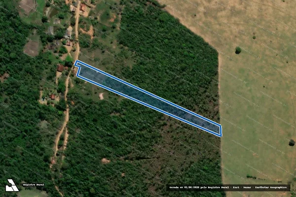 Imagem de satélite de SITIO SONHADOR - Parte 2 em Catuji - MG