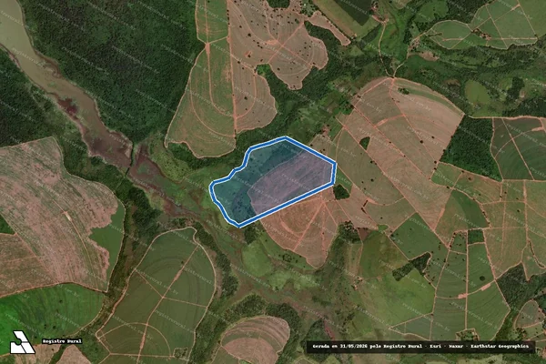 Imagem de satélite de SITIO TUCUNARE _ ESTANCIA MODELO - Gleba 01 em Barretos - SP