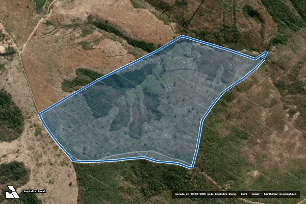 Imagem de satélite de AGUA PRETA E ITINGUINHA ? FAZENDA BOQUEIRÃO - AGUA PRETA E ITINGUINHA ? FAZENDA BOQUEIRÃO em Salinas - MG