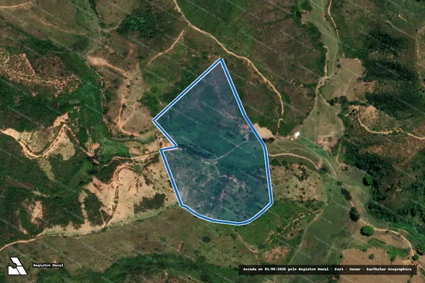 Imagem de satélite de FAZENDA MATA DA EUFRÁSIA - 03 em Estrela do Indaiá - MG