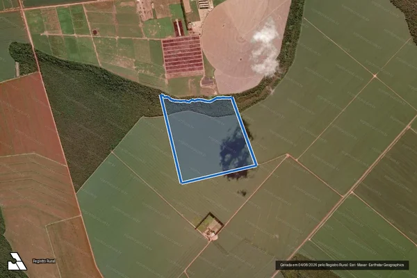 Imagem de satélite de FAZENDA PRIMAVERA III ? LOTE 53 - FAZENDA PRIMAVERA III ? LOTE 53 em Ipiranga do Norte - MT
