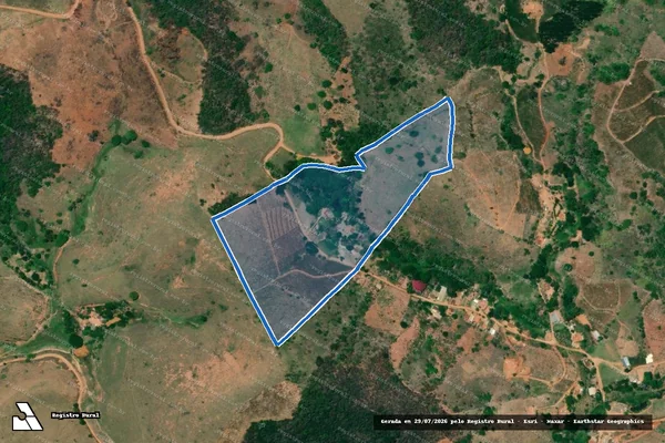 Imagem de satélite de Sítio São Januário - Parte 1 em Inhapim - MG