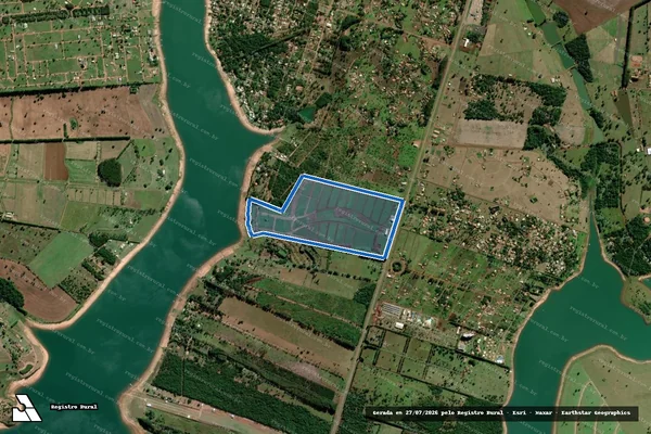 Imagem de satélite de RANCHO RIO NOVO - RANCHO RIO NOVO em Avaré - SP