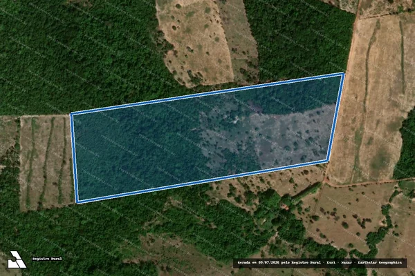 Imagem de satélite de LOTE 235 ? P.A FARTURA - LOTE 235 em Confresa - MT