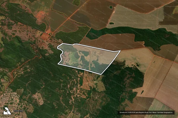 Imagem de satélite de FAZENDA ALTO DA SERRA - Parte 1 em Nortelândia - MT