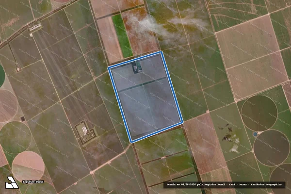 Imagem de satélite de FAZENDA FLÓRIDA - FAZENDA FLÓRIDA em Correntina - BA