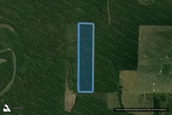 Imagem de satélite de LOTE 35-GLEBA RIO PRETO-SETOR 11 / LOTE 35-GLEBA RIO PRETO-SETOR 11