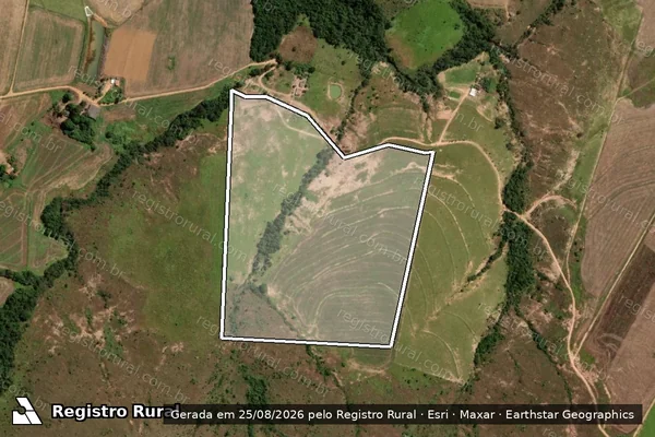 Imagem de satélite de PA OLGA BENÁRIO ? LOTE 12 - PA OLGA BENÁRIO ? LOTE 12 A em Buritis - MG