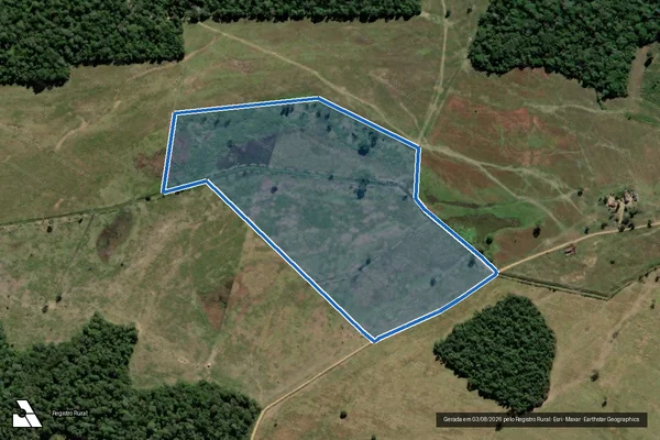 Imagem de satélite de FAZENDA BURARAMA - Parte 1 em Linhares - ES