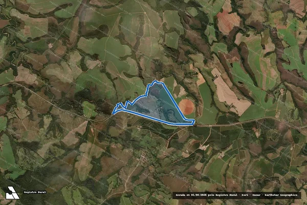 Imagem de satélite de FAZENDA VARGEM GRANDE - Parte 1 em Ibiá - MG