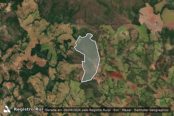 Imagem de satélite de Fazenda Custódia em Catalão - GO