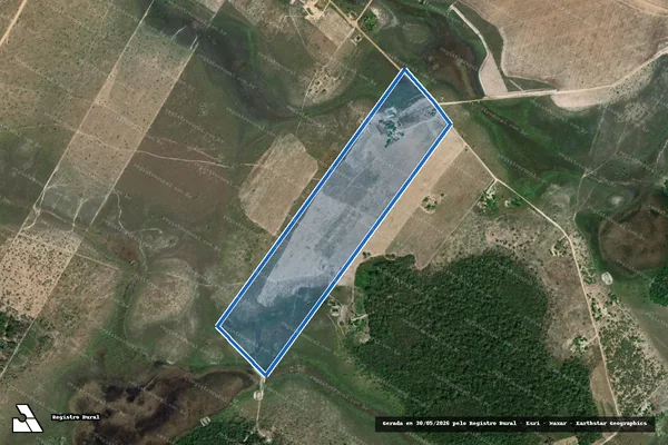 Imagem de satélite de SITIO DEUS PROVERÁ - Lote 166 em Bonfim - RR