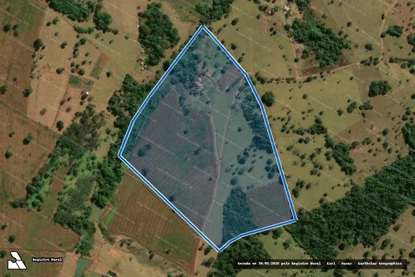 Imagem de satélite de FAZENDA CACHOEIRINHA - Parte 1 em Anicuns - GO