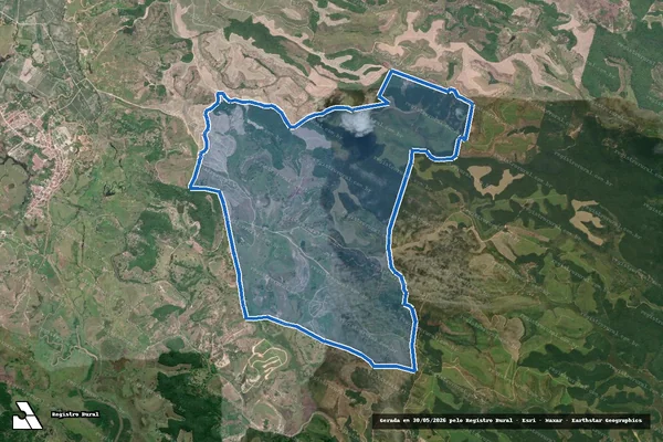 Imagem de satélite de FAZENDA ÁGUA COMPRIDA em Passo de Camaragibe - AL