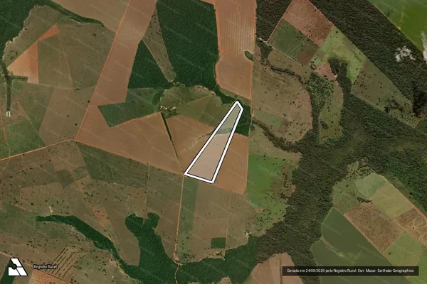 Imagem de satélite de ESTÂNCIA MOLINA X - 001 em São José do Rio Claro - MT