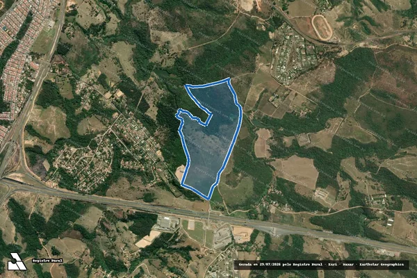 Imagem de satélite de Fazenda São Jorge / GLEBA D em Itu - SP