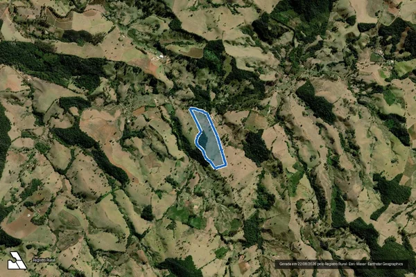 Imagem de satélite de SÍTIO VOVÔ IEIÉ - Gleba 3 em Cristina - MG