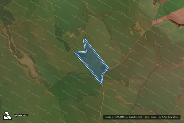 Imagem de satélite de Fazenda Cipó - Parte 1 em Panambi - RS