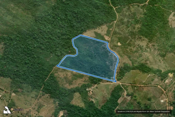 Imagem de satélite de PA. BOA ESPERANÇA DO BURGO LOTE 13 / Parte 2