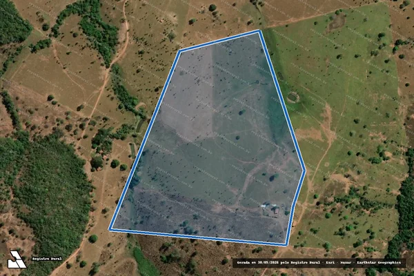 Imagem de satélite de Fazenda Rainha do Ouro - PARTE 1 em Alto Horizonte - GO