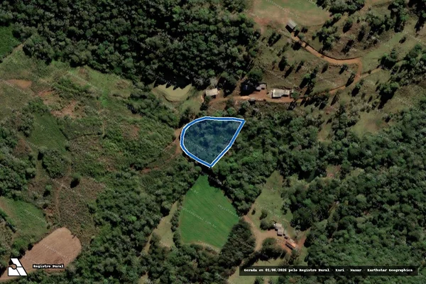 Imagem de satélite de Lote 33-P.A. FAXINAL DOS DOMINGUES I em Fraiburgo - SC