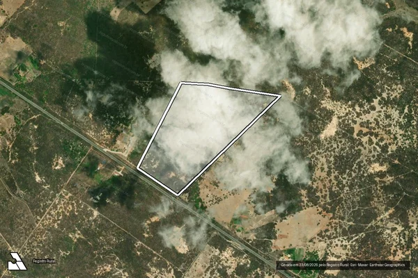 Imagem de satélite de OLHO D AGUA DO MATO - Parte 01 em Açu - RN