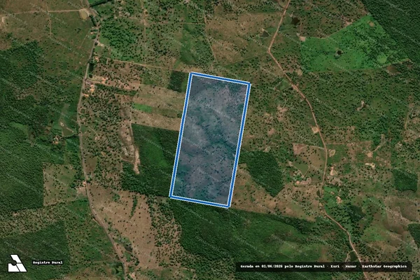 Imagem de satélite de Terra Belo Horizonte  - Parcela 1 em Governador Archer - MA
