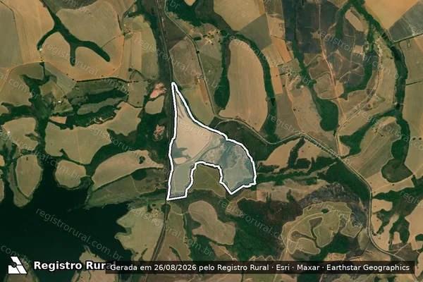 Imagem de satélite de Sítio Olaria - em Madre de Deus de Minas - MG