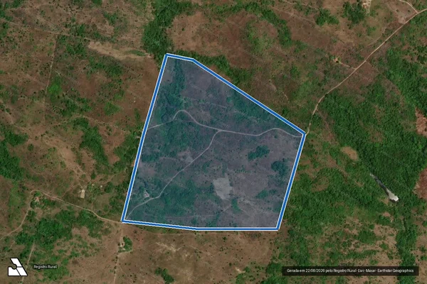 Imagem de satélite de SITIO TERRA DOURADA - P.A. CAFÉ  DA MATA / COLONE / Parte 1