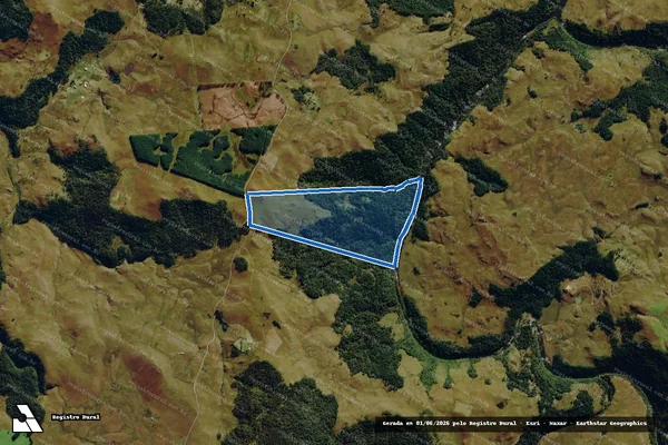 Imagem de satélite de ROÇA VELHA E VÁRZEA - 001 em São José dos Ausentes - RS