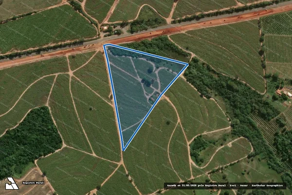 Imagem de satélite de Sítio Nossa Senhora de Fátima I - PARTE 1 em Borborema - SP