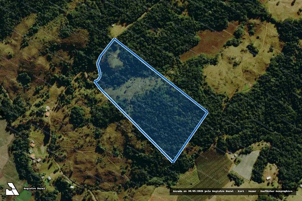 Imagem de satélite de FAZENDA SÃO JOSÉ - Desmembramento 7 em Bom Jardim da Serra - SC