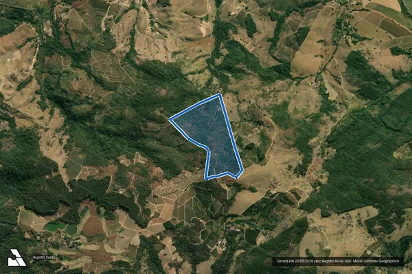 Imagem de satélite de SITIO SAO PEDRO - Parte 1 em Espírito Santo do Pinhal - SP