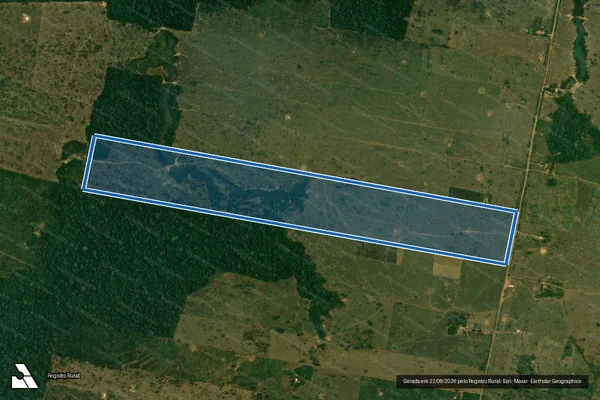 Imagem de satélite de LOTE 886 - GLEBA JORGE TEIXEIRA / LOTE 886 - GLEBA JORGE TEIXEIRA