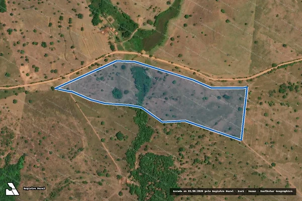 Imagem de satélite de FAZENDA BOCAINA - PARTE 2 em Corumbaíba - GO