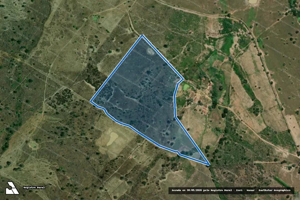 Imagem de satélite de FAZENDA NOSSA SENHORA DE FÁTIMA   - Sítio Nossa Senhora de Fátima (Parcela 22) em Bezerros - PE