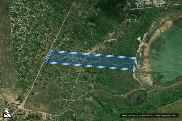 Imagem de satélite de Projeto de Assentamento Carlos Marighella - Lote 30 - Parte 1 em Ielmo Marinho - RN