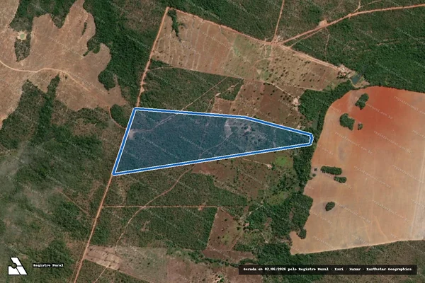 Imagem de satélite de LOTE 09, PA FIRMEZA - LOTE 09, PA FIRMEZA em Chapada da Natividade - TO
