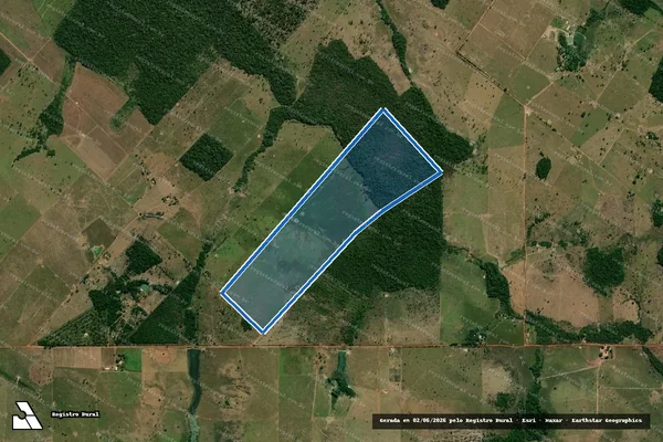 Imagem de satélite de LOTE nº. 17/C, GL 02 CASTRO ALVES, ST. ESPIGÃO DO OESTE - FAZENDA IPORÃ em Espigão D'Oeste - RO